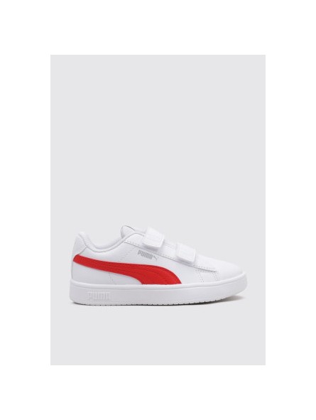 PUMA RICKIE Classic V deportiva cole blanco detalle rojo