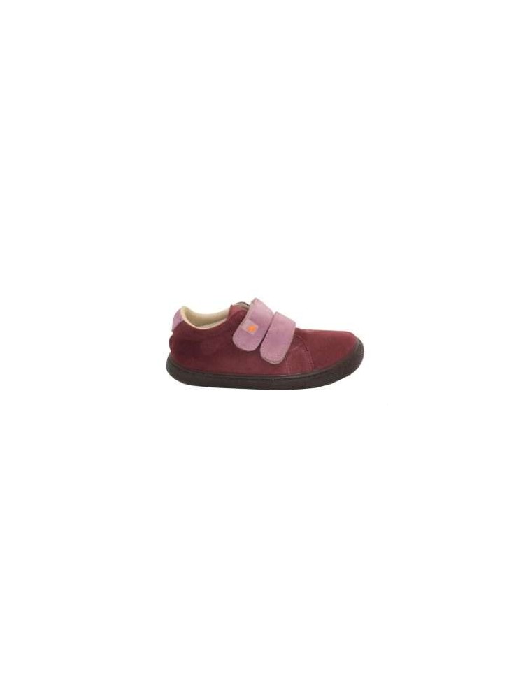 Vul.ladi 6193Berenjena-Rose, zapato respetuoso infantil unisex. talla 23-32