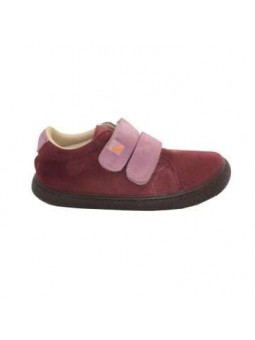 Vul.ladi 6193Berenjena-Rose, zapato respetuoso infantil unisex. talla 23-32